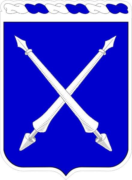 154th Regiment COA Decal