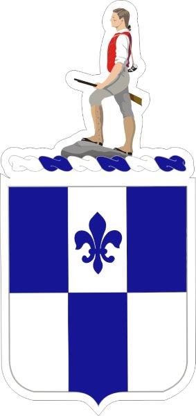 345th Regiment COA Decal