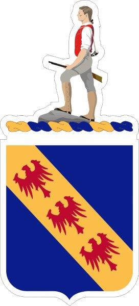 355th Regiment COA Decal