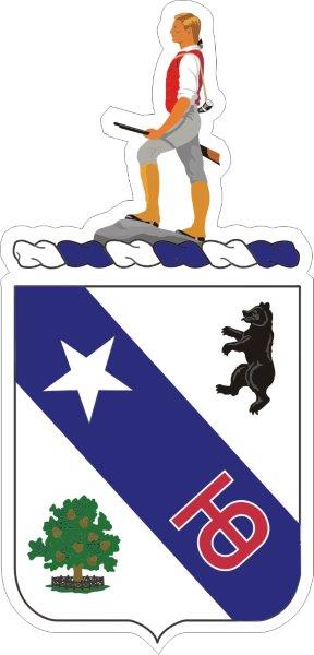 360th Regiment COA Decal