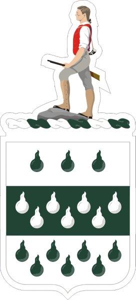 377th Regiment COA Decal