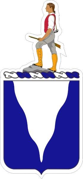 415th Regiment COA Decal