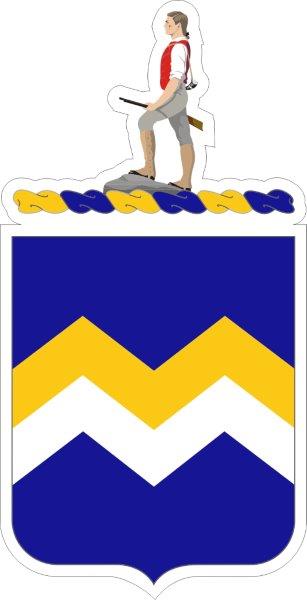 416th Regiment COA Decal