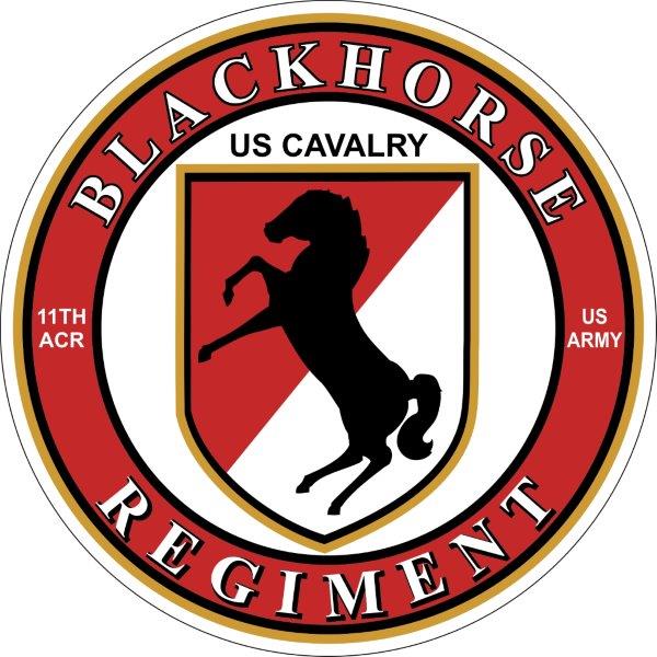 11th Armored Cavalry Regiment Decal