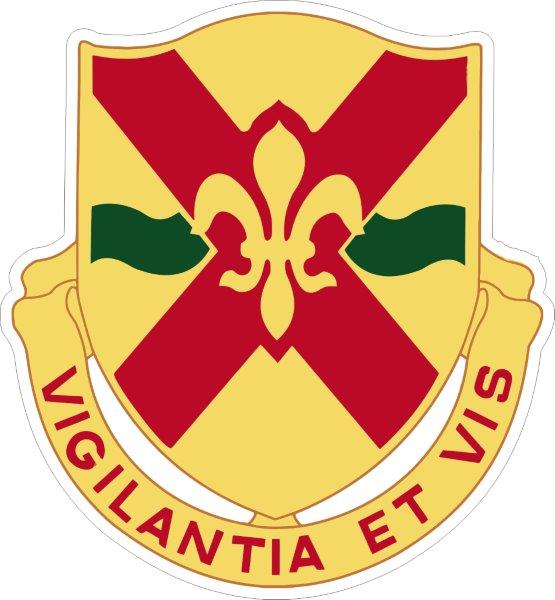 121st Cavalry Regiment DUI Decal