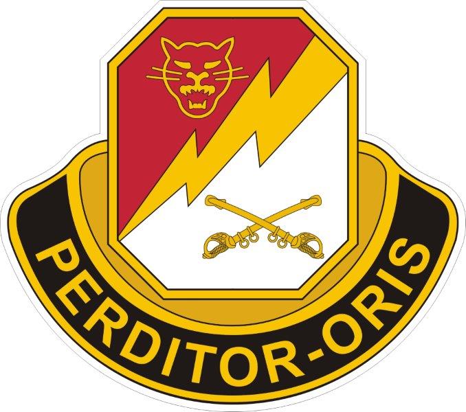 316th Cavalry Brigade DUI Decal