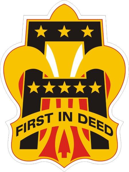 1st US Army DUI Decal