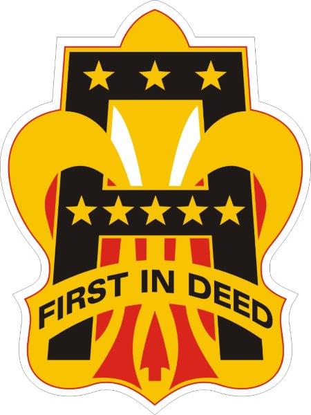 1st US Army DUI Decal