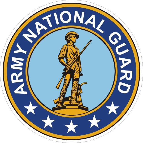 US Army National Guard Seal Decal