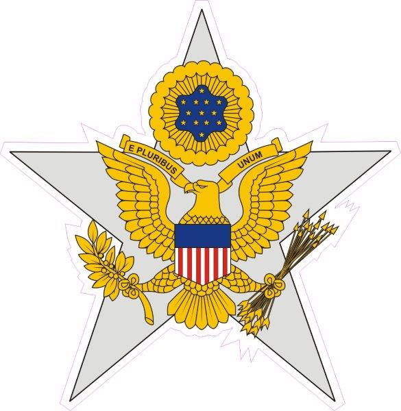 US Army Staff Branch Insignia Decal