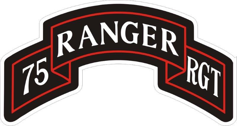 75th Ranger Regiment SSI Decal