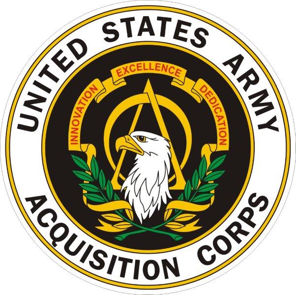 US Army Acquisition Corps Emblem Decal