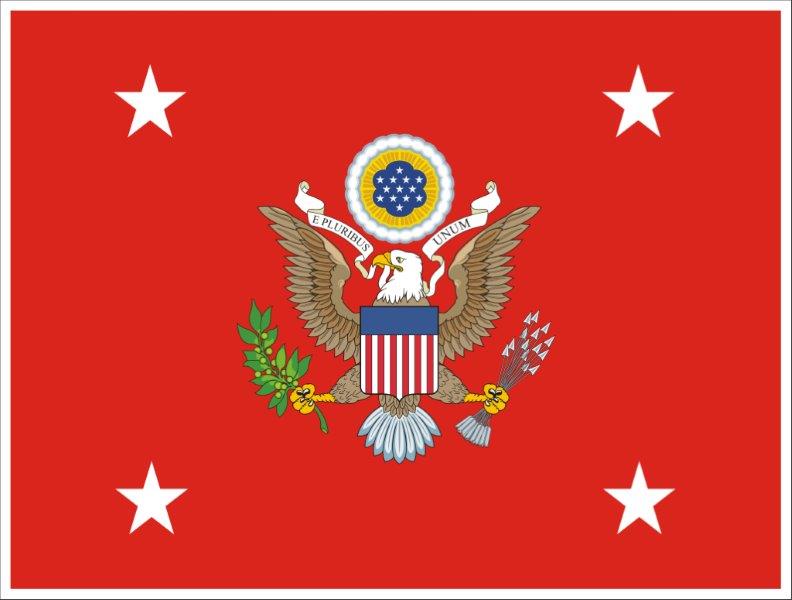 US Army Secretary Flag Decal