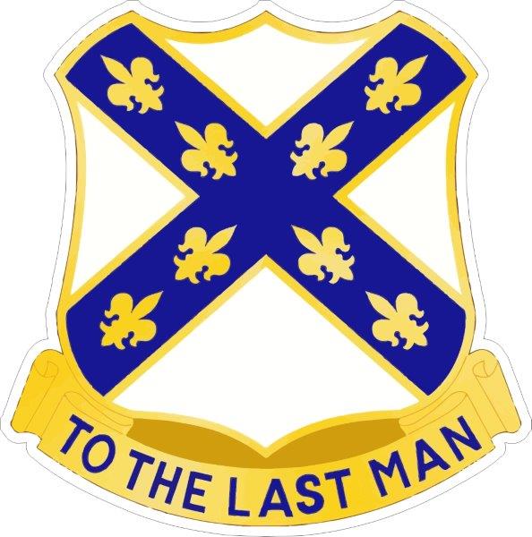 103d Infantry Regiment DUI Decal