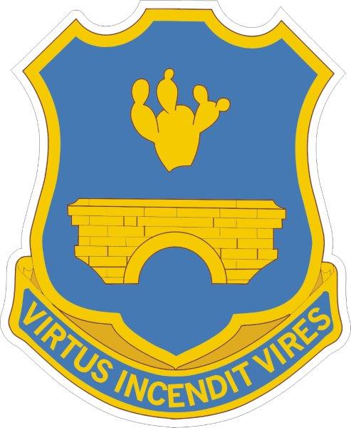 120th Infantry Regiment DUI Decal