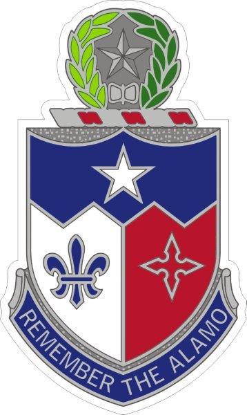 141st Infantry Regiment DUI Decal