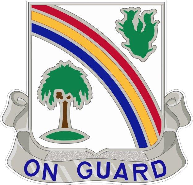 168th Infantry Regiment DUI Decal