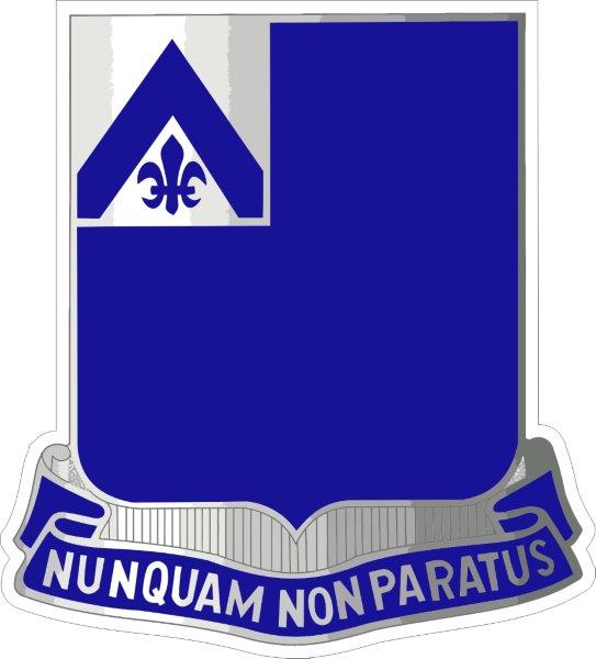 185th Infantry Regiment DUI Decal