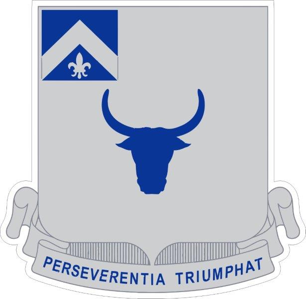 224th Infantry Regiment DUI Decal
