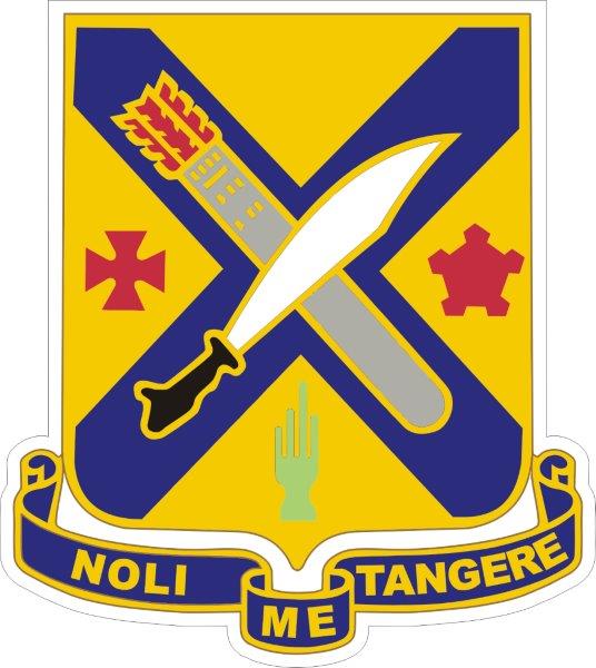 2nd Infantry Regiment DUI Decal