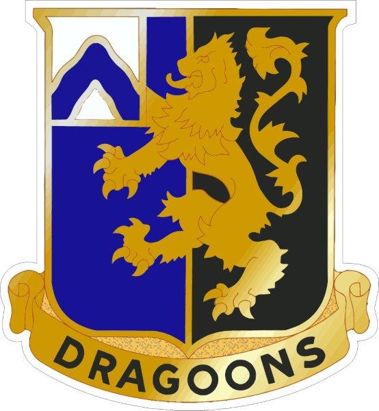 48th Infantry Regiment DUI Decal