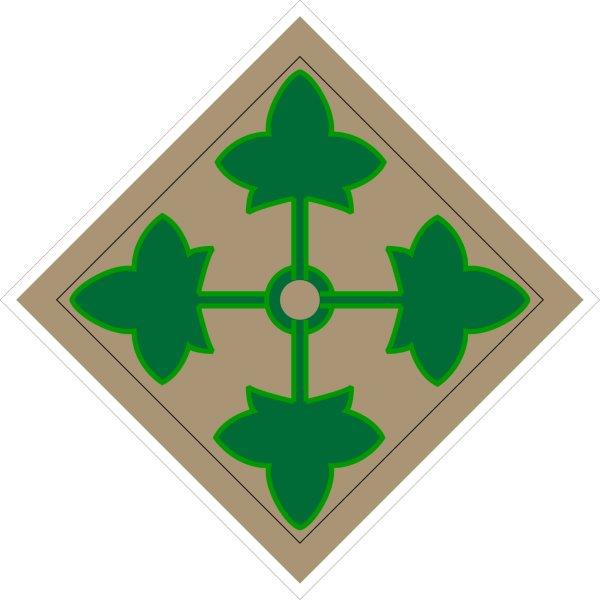 4th Infantry Division Decal