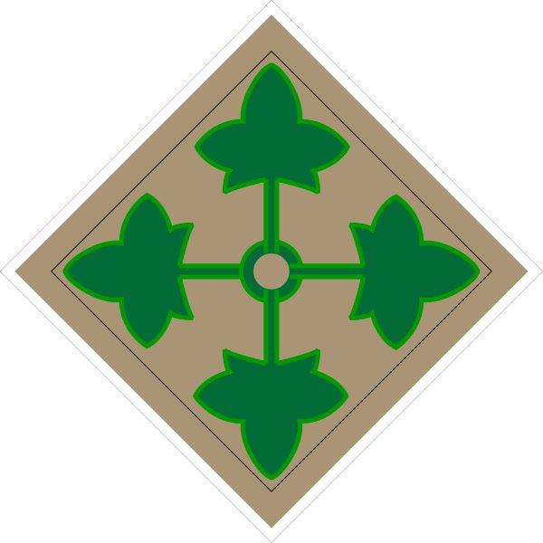 4th Infantry Division Decal