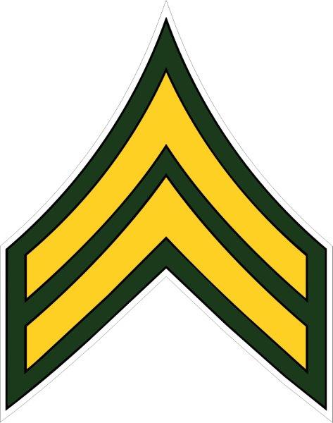 US Army Corporal Decal