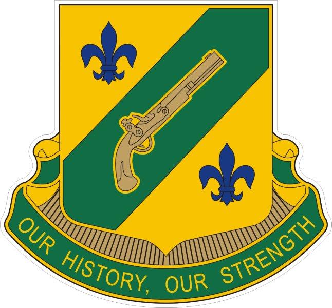 117th Military Police Battalion DUI Decal
