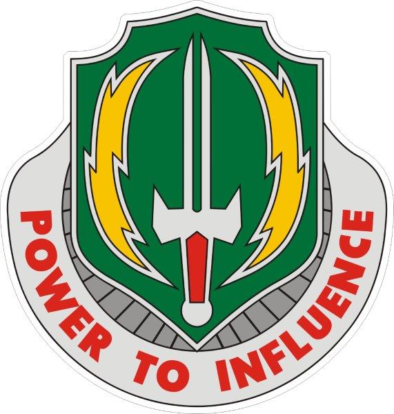 3rd Psychological Operations Battalion DUI Decal
