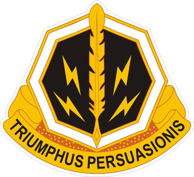 8th Psychological Operations Battalion DUI Decal