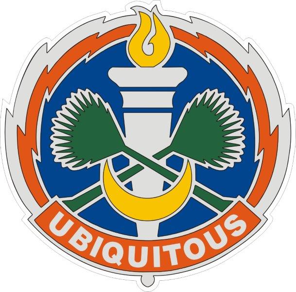 105th Signal Battalion DUI Decal