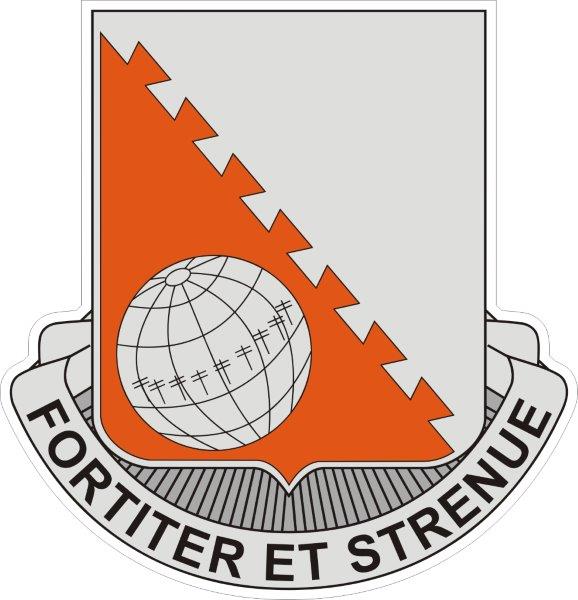 30th Signal Battalion DUI Decal