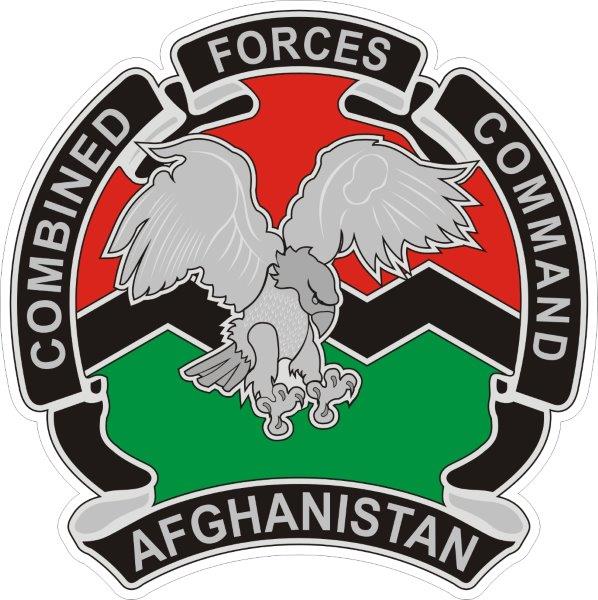 Combined Forces Command Afghanistan DUI Decal