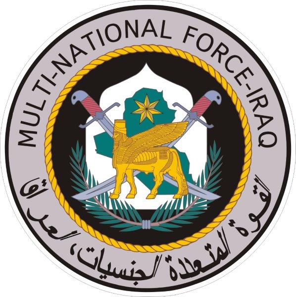 Multinational Force Iraq Emblem Decal