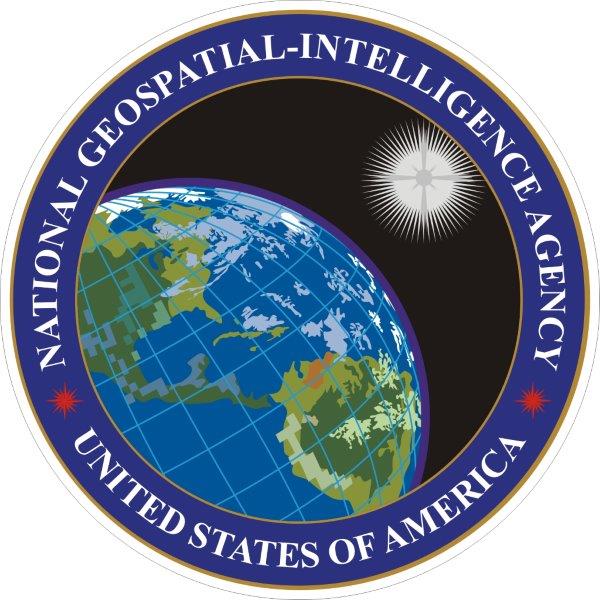 National Geospatial Intelligence Agency Seal Decal