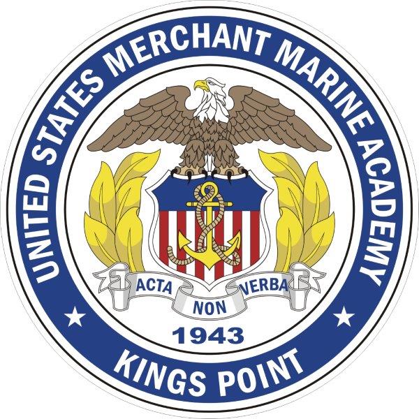 US Merchant Marine Academy Seal Decal