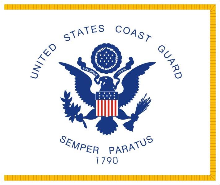 US Coast Guard Flag Decal