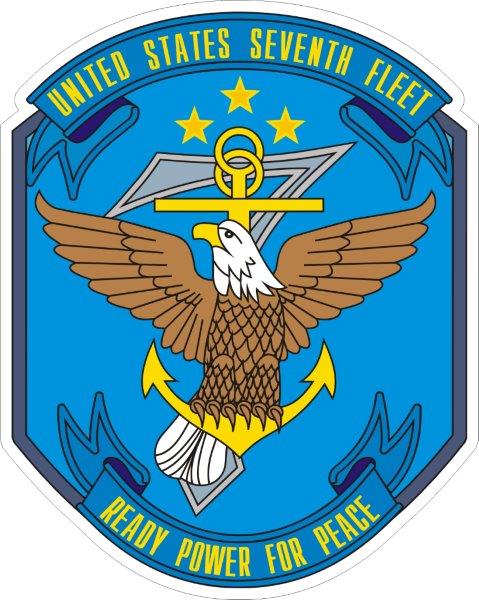 7th Fleet Emblem Decal