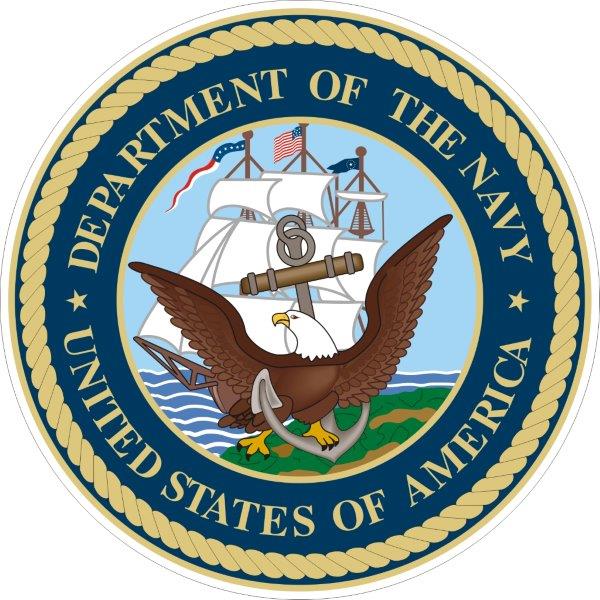 Dept Of Navy Decal