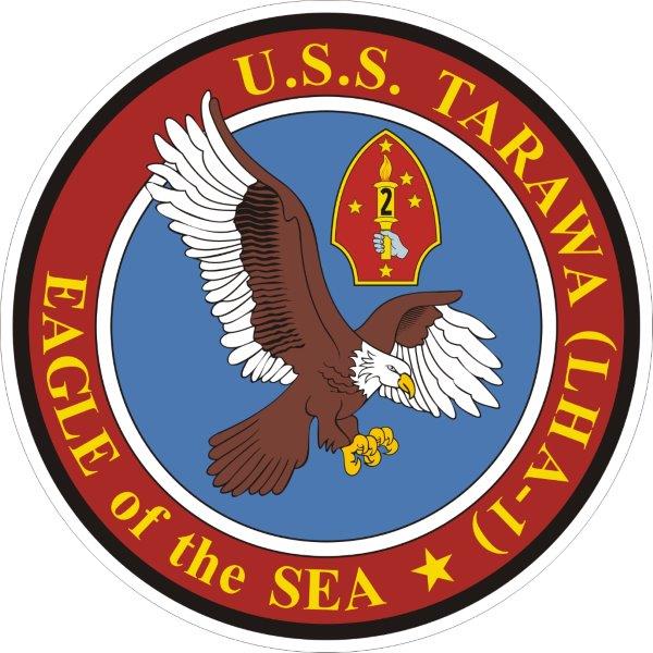 USS Tarawa LHA-1 Emblem2 Decal