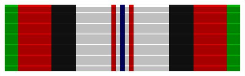 Afghanistan Campaign Ribbon Decal