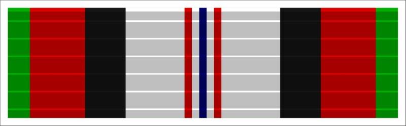Afghanistan Campaign Ribbon Decal