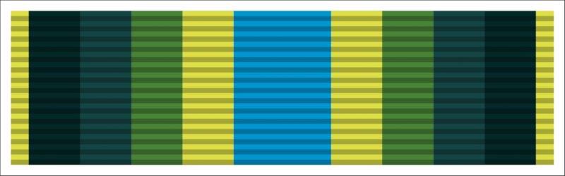 Armed Forces Service Medal Ribbon Decal