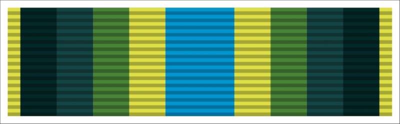 Armed Forces Service Medal Ribbon Decal