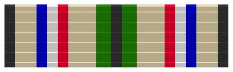 Southwest Asia Service Ribbon Decal
