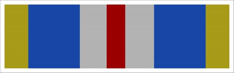 US Defense Superior Service Medal Ribbon Decal