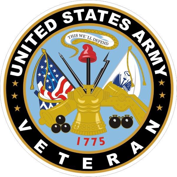 United States Army Veteran Decal