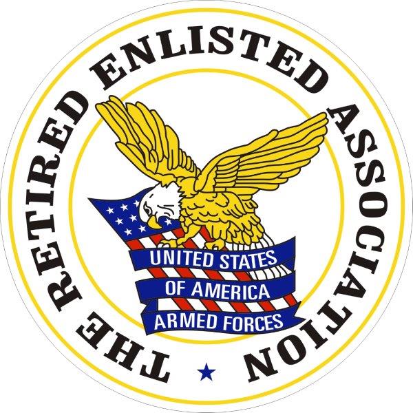 The Retired Enlisted Association Decal
