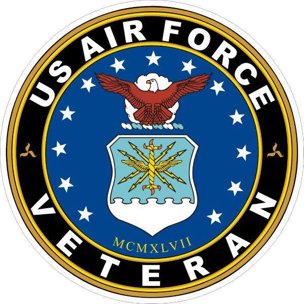 US Air Force Veteran Decal